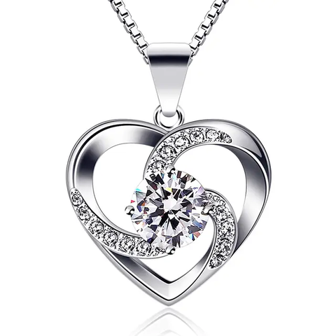 Luxury collana Charm cuore